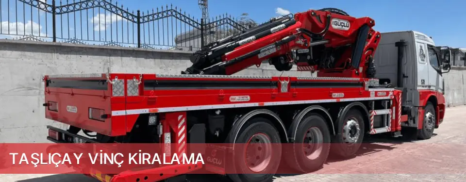Taşlıçay İlçemi Vinç Kiralama